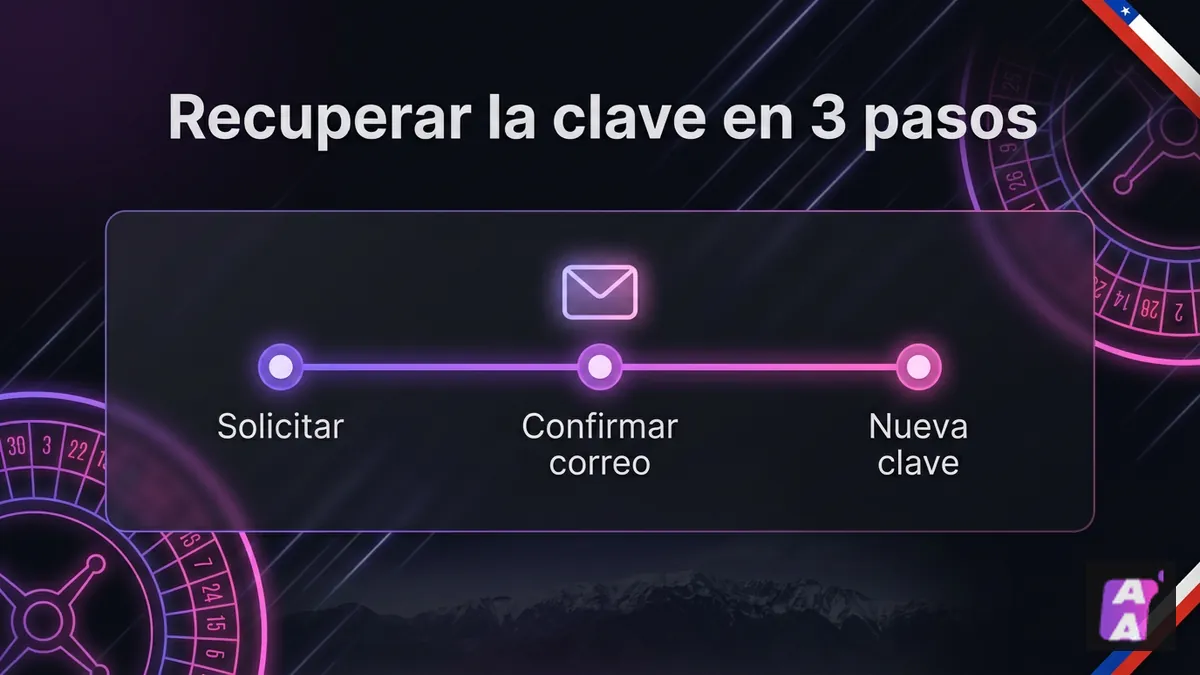 Pasos para recuperar la contraseña de Apuestalo en Chile
